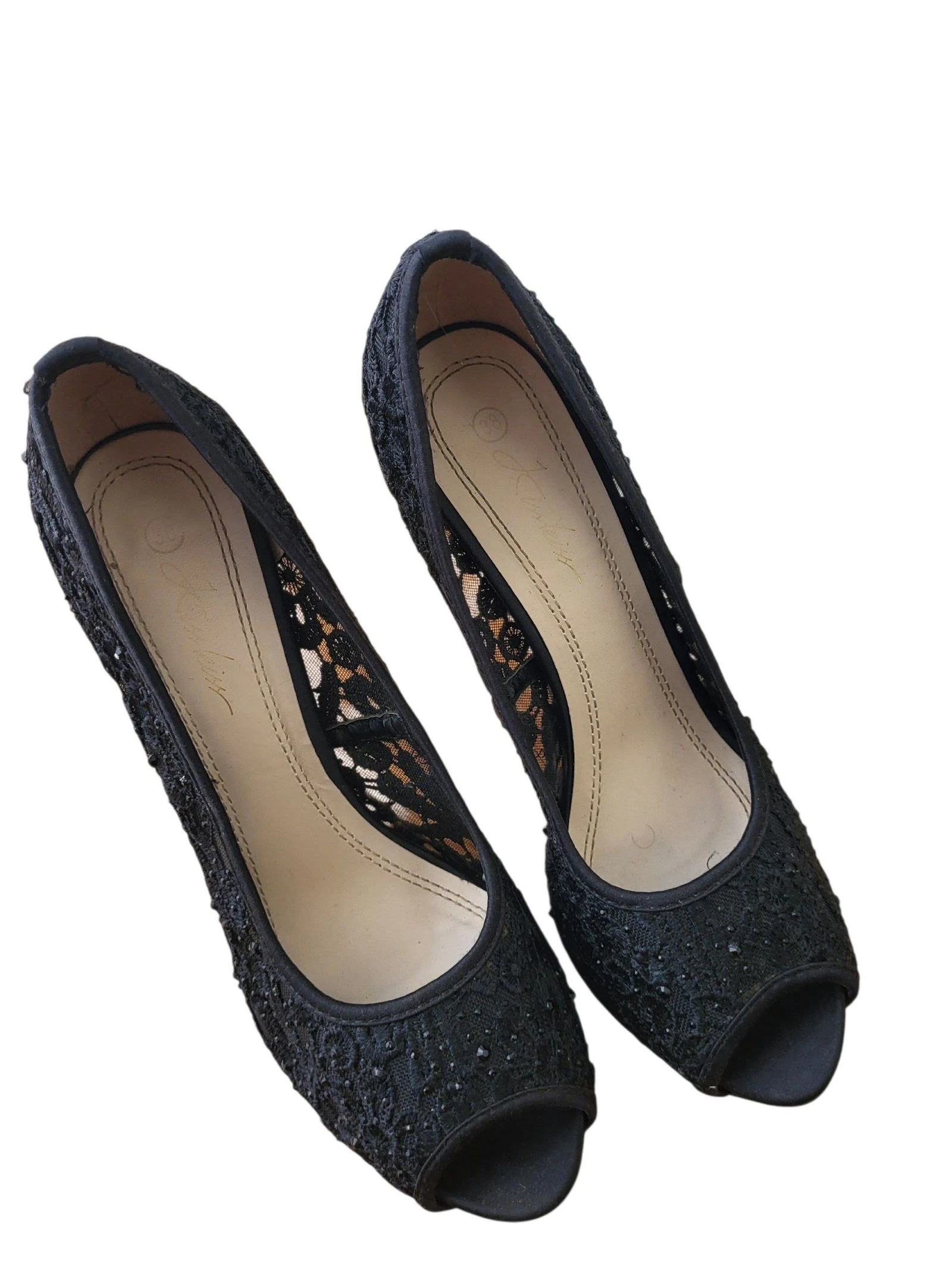 Zapato fiesta encaje y brilli – photo 2